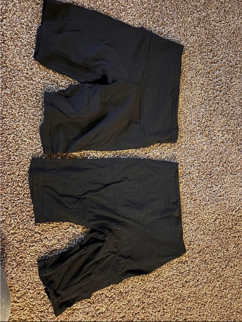 lululemon athletica Black Athletic Bike Shorts - Women's
